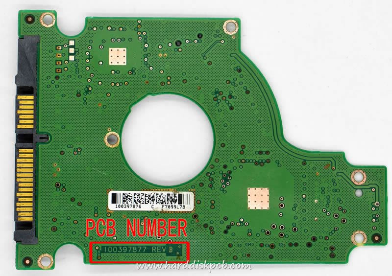 (image for) HDD PCB Seagate Logic Board 100397877 REV B