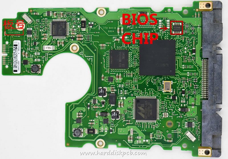 (image for) HDD PCB Seagate Logic Board 100412084 REV B