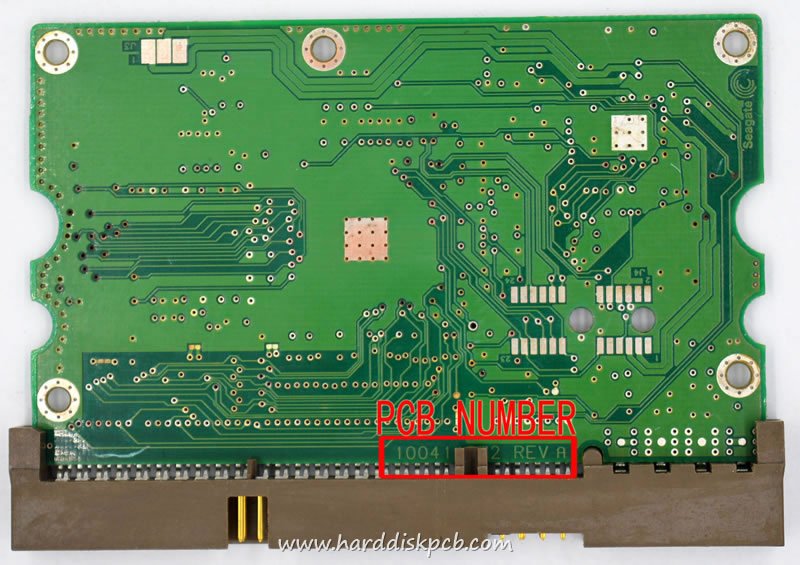 (image for) HDD PCB Seagate Logic Board 100414872 REV A