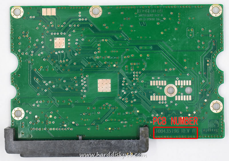 (image for) Seagate ST3500630AS ST3250620AS hdd pcb 100435196 REV A 100430797 100436226 100430803 100436228100436229