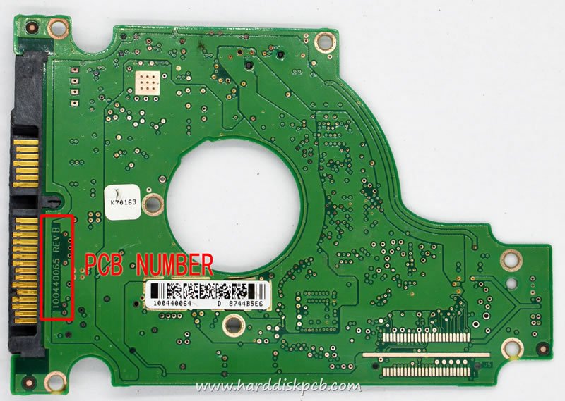 (image for) HDD PCB Seagate Logic Board 100440065 REV B