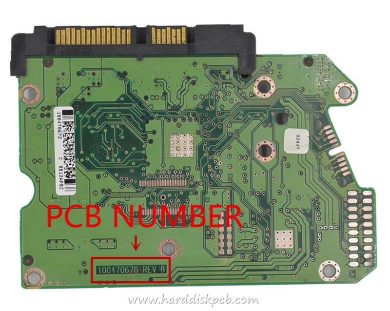 (image for) HDD PCB Seagate Logic Board 100470676 REV A