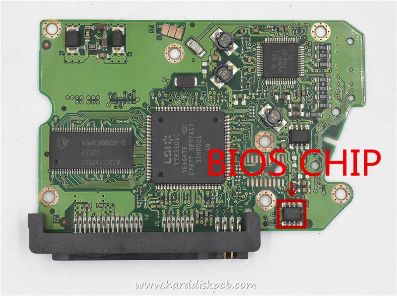 (image for) HDD PCB Seagate Logic Board 100470676 REV A