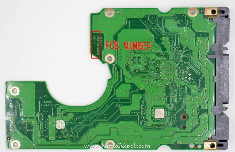 (image for) HDD PCB Seagate Logic Board 100480709 REV A