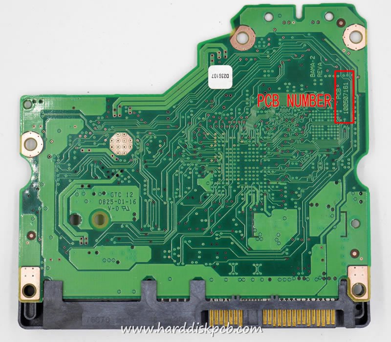 (image for) HDD PCB Seagate Logic Board 100507161