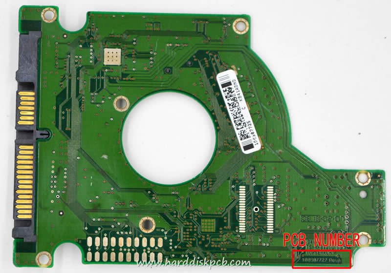 (image for) HDD PCB Seagate Logic Board 100507727 RevA
