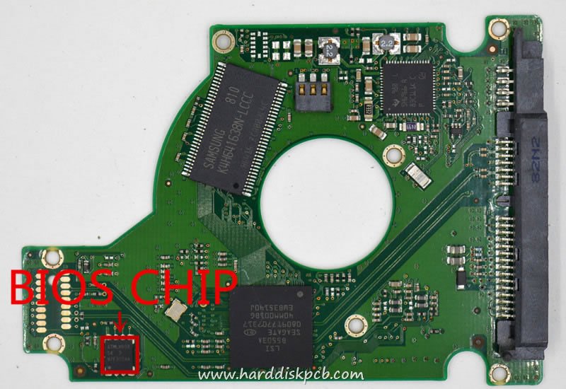 (image for) HDD PCB Seagate Logic Board 100507727 RevA