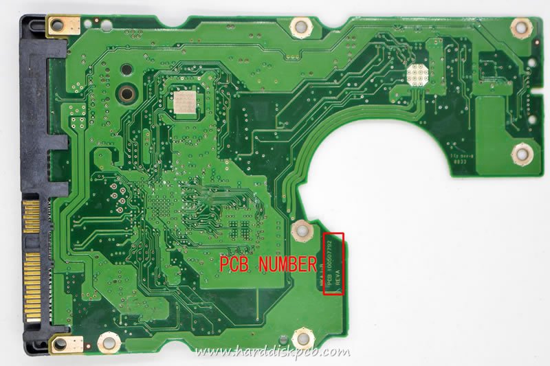 (image for) HDD PCB Seagate Logic Board 100507792 REV A