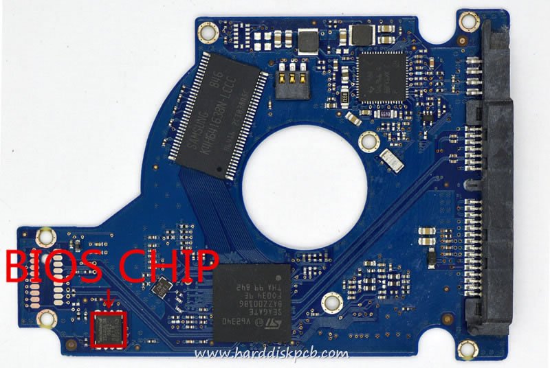 (image for) HDD PCB Seagate Logic Board 100513491 RevA