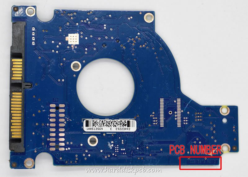 (image for) HDD PCB Seagate Logic Board 100513573 REV B
