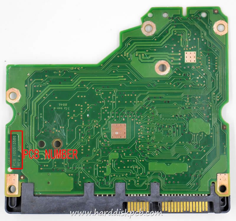 (image for) HDD PCB Seagate Logic Board 100513586 REV A