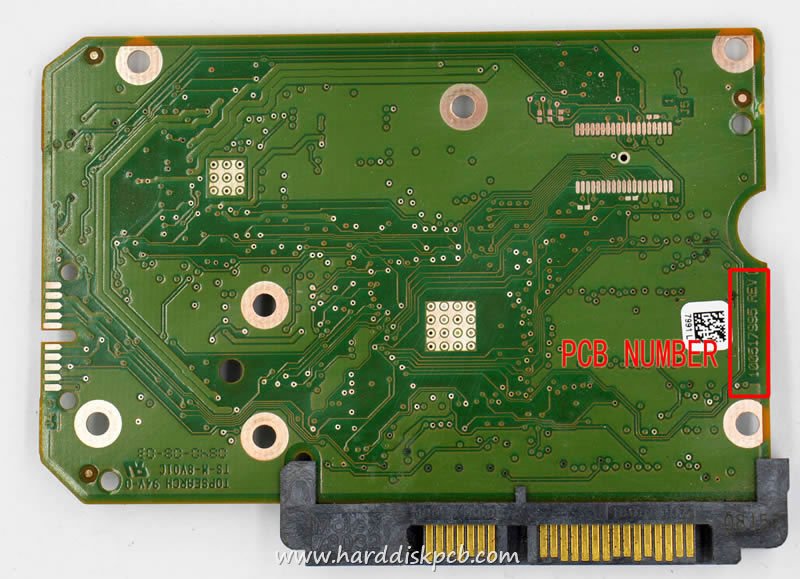 (image for) HDD PCB Seagate Logic Board 100517995 REV C