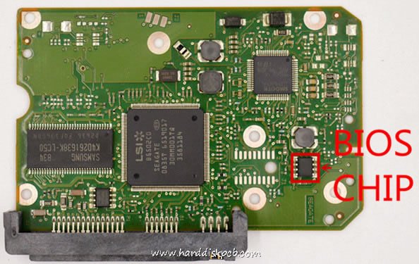 (image for) HDD PCB Seagate Logic Board 100517995 REV C