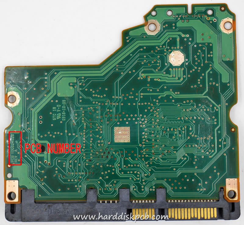 (image for) HDD PCB Seagate Logic Board 100524528 REV A