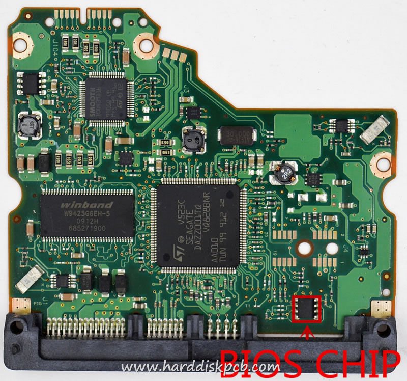 (image for) HDD PCB Seagate Logic Board 100524528 REV A