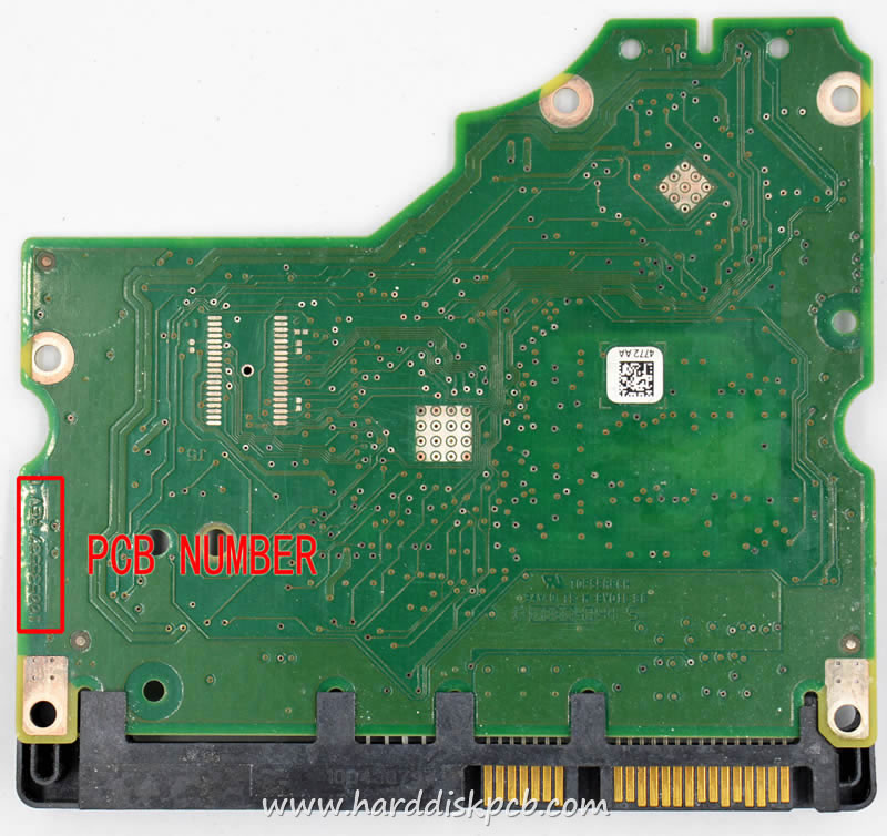 (image for) PCB 100535537, Seagate ST31000524AS, 9YP154-304, 4772 L - Click Image to Close
