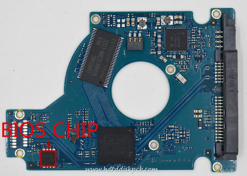 (image for) PCB 100536286, Seagate ST9250410AS, 9HV142-036, 100563953 G