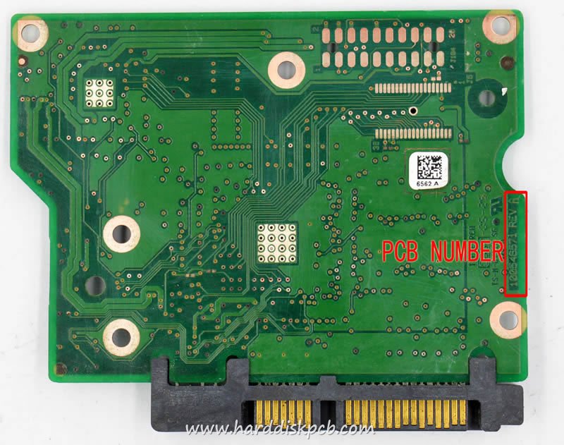(image for) HDD PCB Seagate Logic Board 100546571 REV A