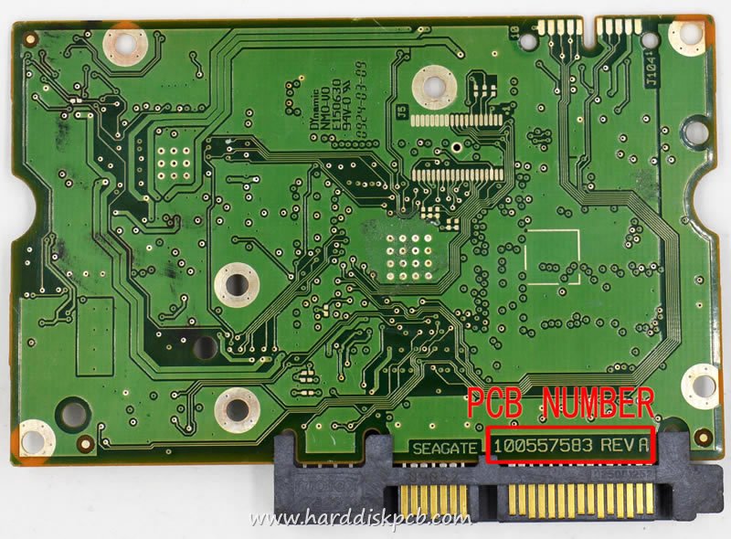 (image for) HDD PCB Seagate Logic Board 100557583 REV A