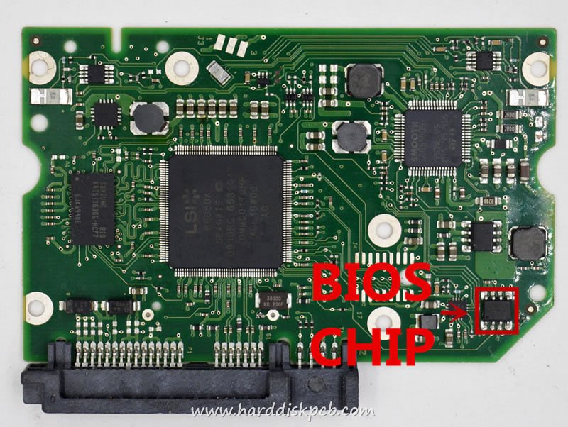 (image for) HDD PCB Seagate Logic Board 100565754 REV B