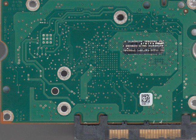 (image for) PCB 100574583, Seagate ST3500414SS, 9JX242-003, 4585 F