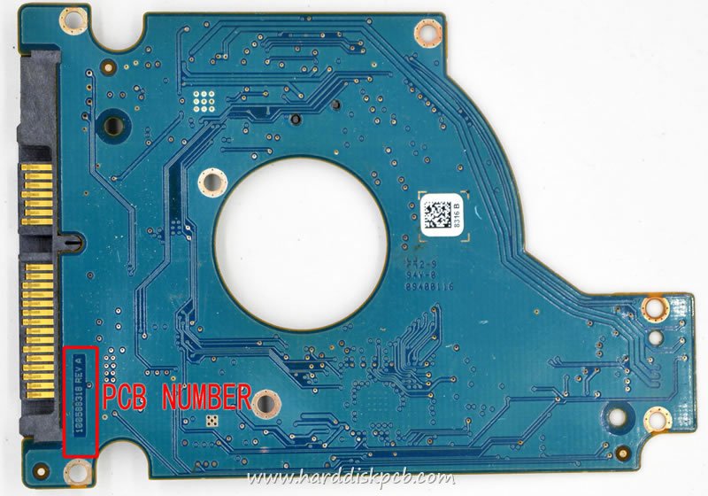 (image for) HDD PCB Seagate Logic Board 100588318 REV A