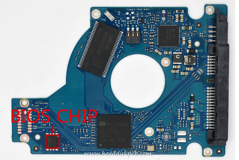(image for) HDD PCB Seagate Logic Board 100588500 REV B
