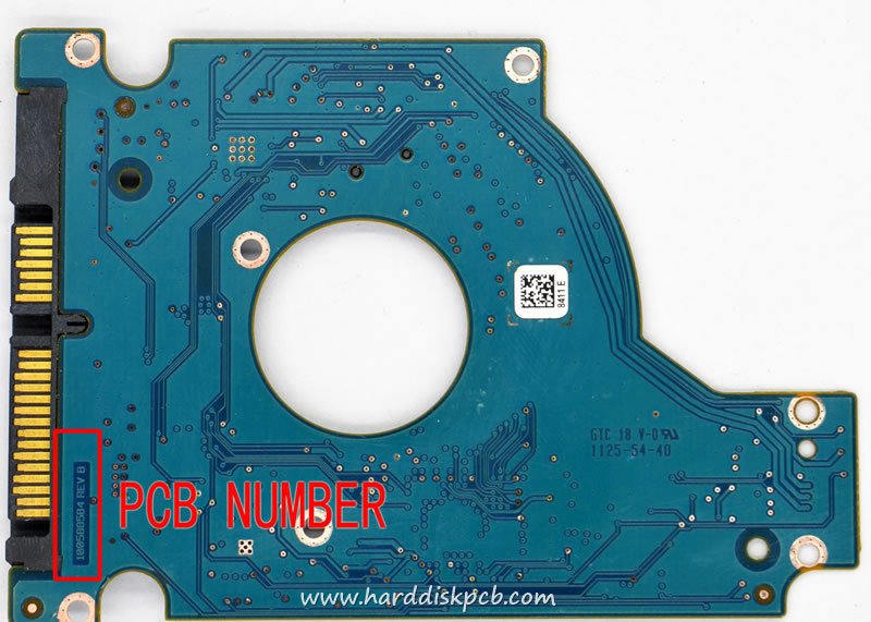 (image for) HDD PCB Seagate Logic Board 100588584 REV B
