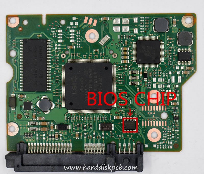(image for) HDD PCB Seagate Logic Board 100591286 REV A