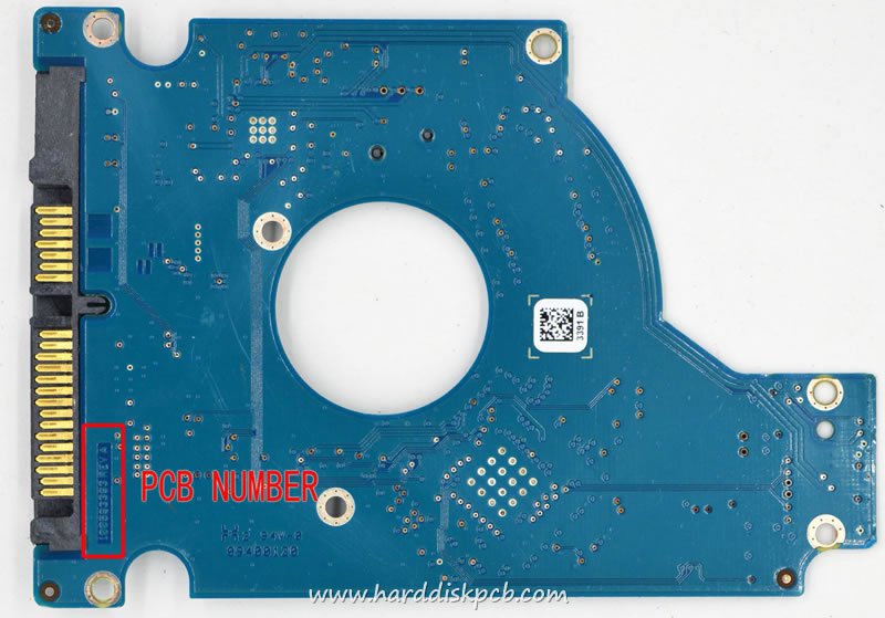 (image for) HDD PCB Seagate Logic Board 100593393 REV A