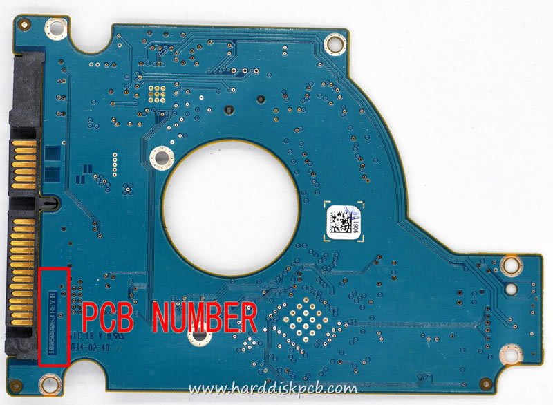 (image for) HDD PCB Seagate Logic Board 100599063 REV B