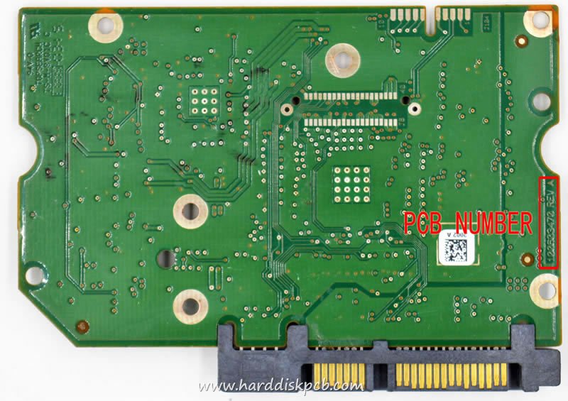 (image for) HDD PCB Seagate Logic Board 100603470 REV A