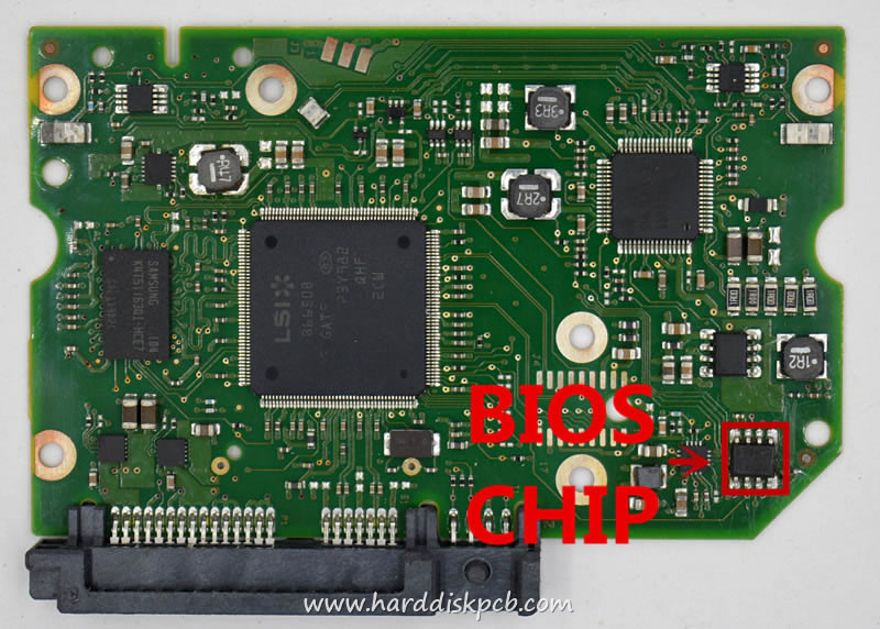 (image for) PCB 100611023, Seagate ST32000646NS, 9XK167-268, 5192 N