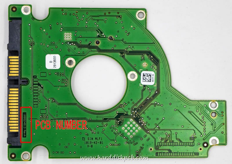 (image for) HDD PCB Seagate Logic Board 100624613 RevA