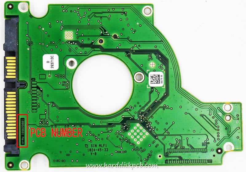 (image for) HDD PCB Seagate Logic Board 100628681 RevA