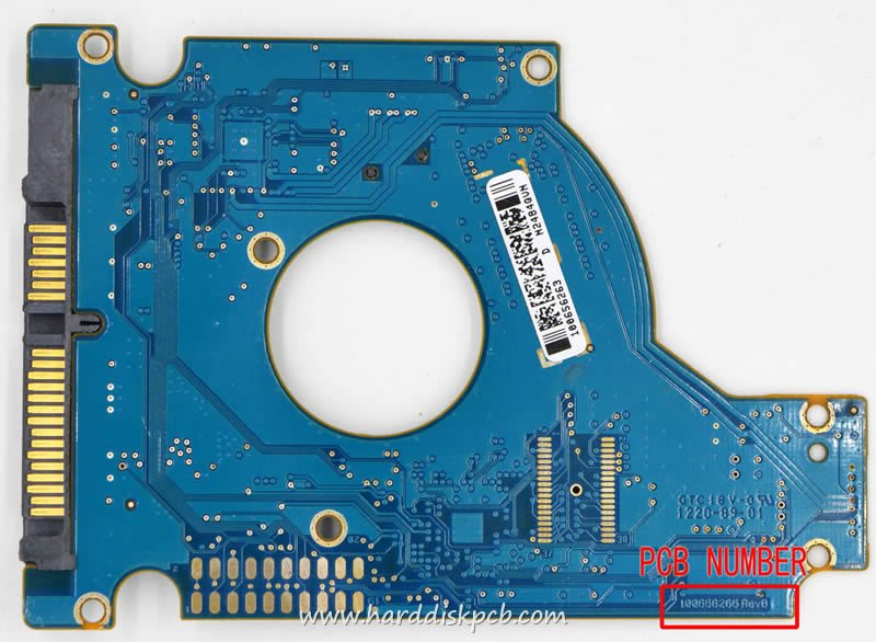 (image for) HDD PCB Seagate Logic Board 100656265 REV B