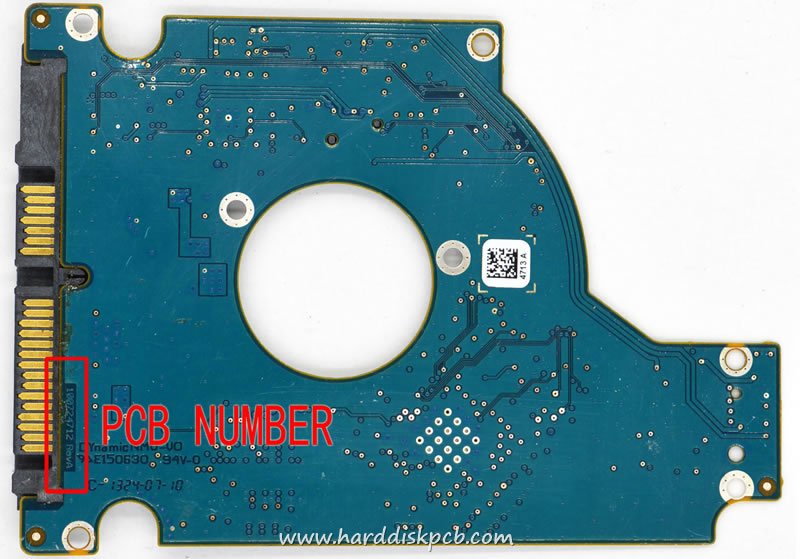 (image for) HDD PCB Seagate Logic Board 100724712 REV A