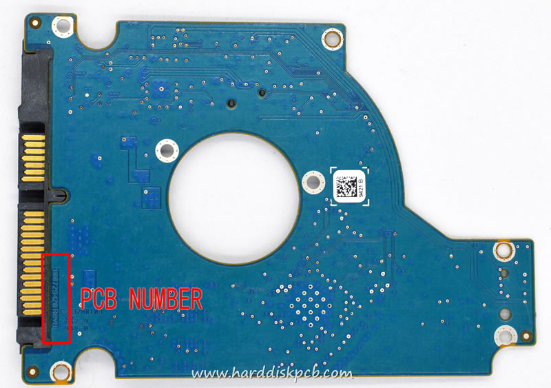 (image for) PCB 100729420, Seagate ST500LM021, 1KJ152-030, 2943 A - Click Image to Close