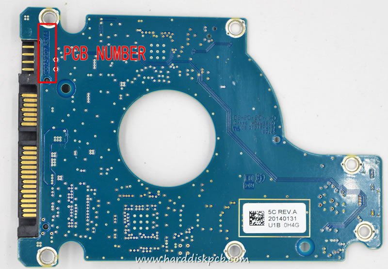 HDD PCB Seagate Logic Board 100731207 REV A