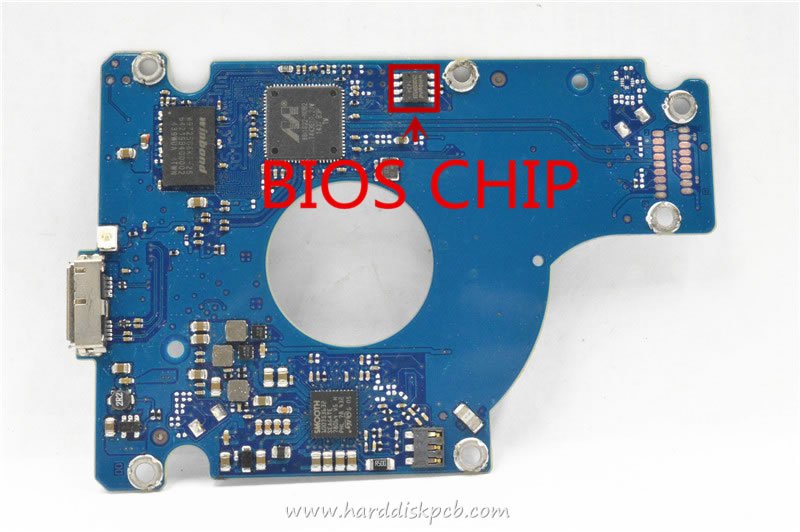 HDD PCB Seagate Logic Board 100740633 REV A - Click Image to Close