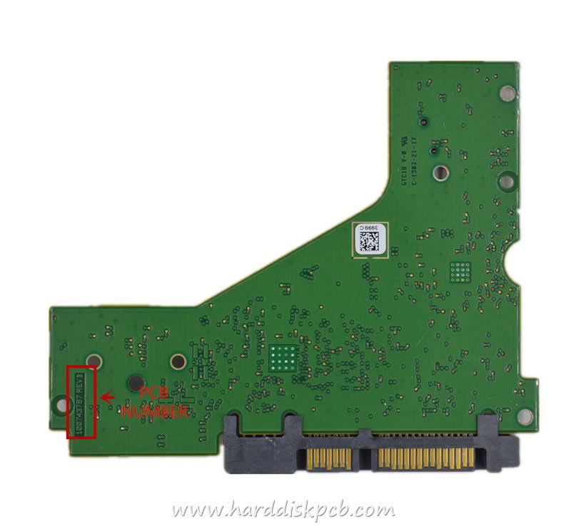 (image for) ST6000NM0024 ST6000VX0001 HDD PCB Seagate Logic Board 100743767 REV B