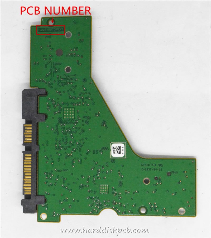 (image for) HDD PCB Seagate Logic Board 100745573 REVB