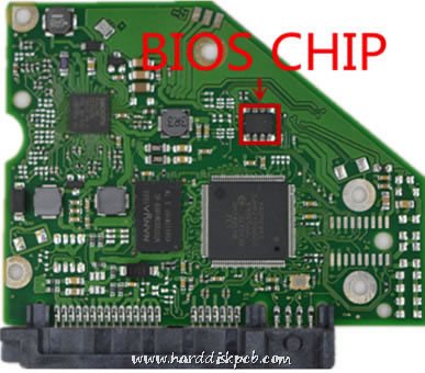 (image for) PCB 100749730, Seagate ST3000DM001, 1ER166-570, 9021 C