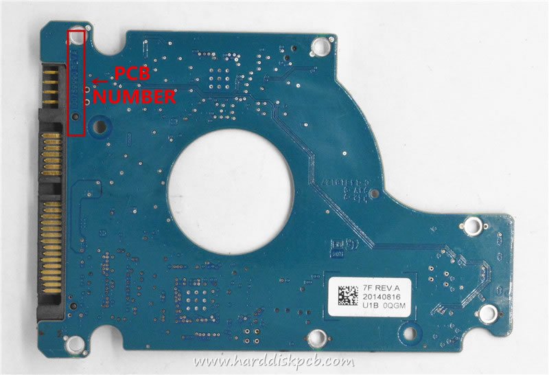 (image for) HDD PCB Seagate Logic Board 100759990 REV A