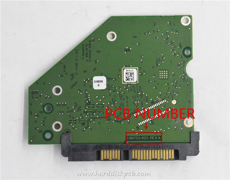 (image for) HDD PCB Seagate Logic Board 100761493 REV A