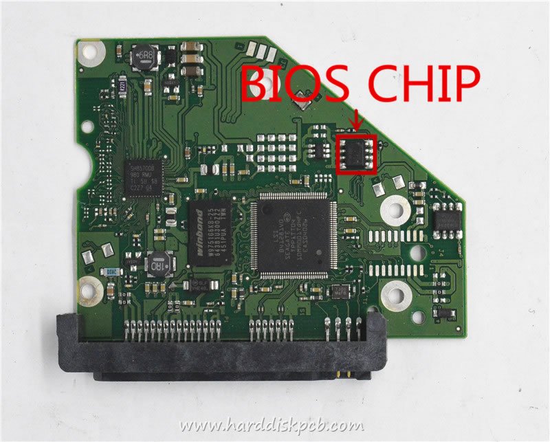 (image for) HDD PCB Seagate Logic Board 100761493 REV A