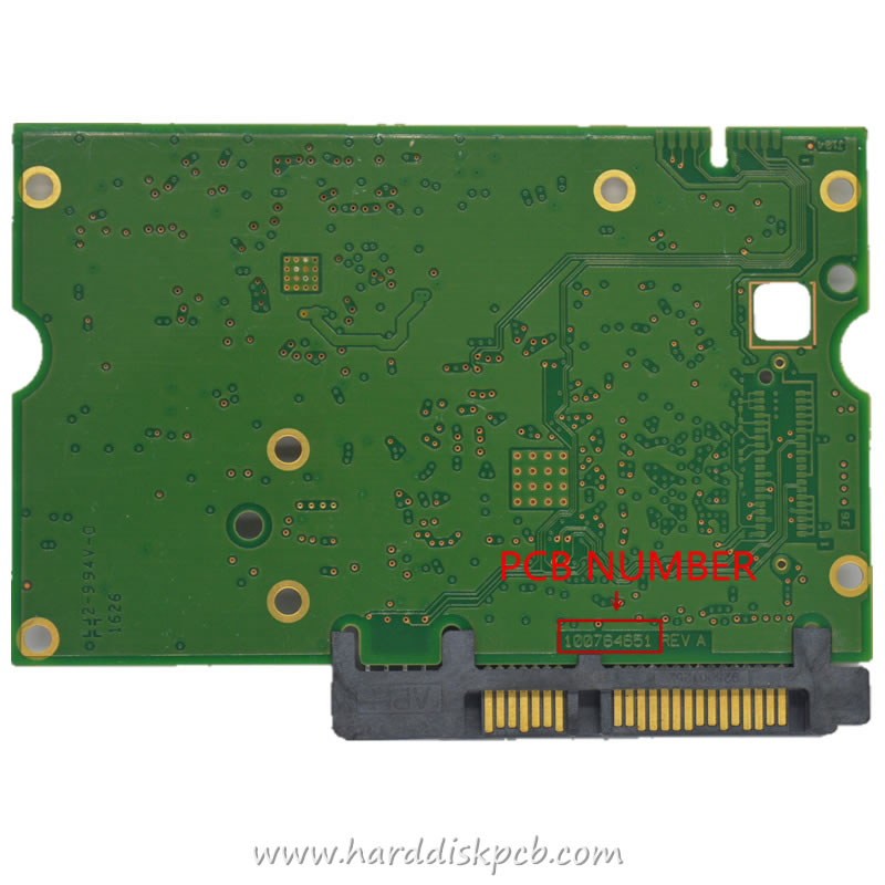 (image for) Seagate ST3000NM0033 HDD PCB Logic Board 100764651 REV A
