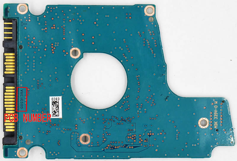 Toshiba PCB Board Number