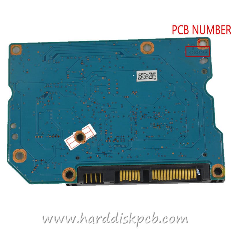 (image for) TOSHIBA HDD PCB PCB Number G002901A