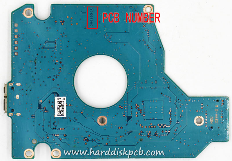 (image for) TOSHIBA usb 3.0 HDD PCB Logic Board G003054A - Click Image to Close